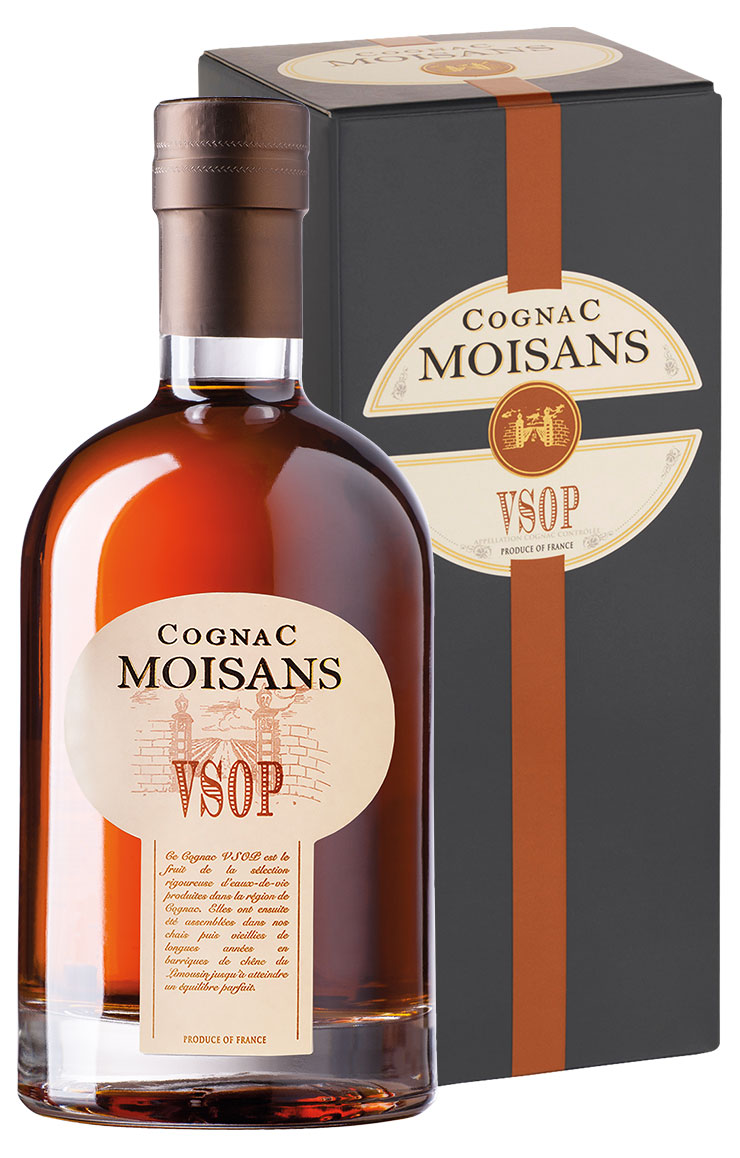 

Коньяк Moisans VSOP в подарочной упаковке Франция, 0,7 л