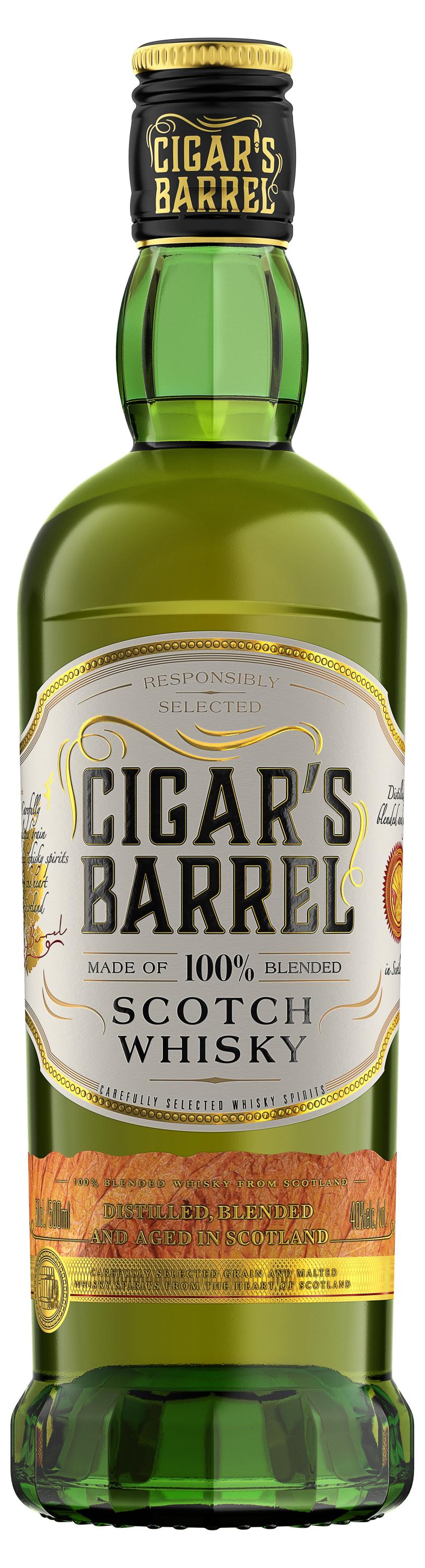 

Виски Cigar's Barrel Россия, 0,5 л