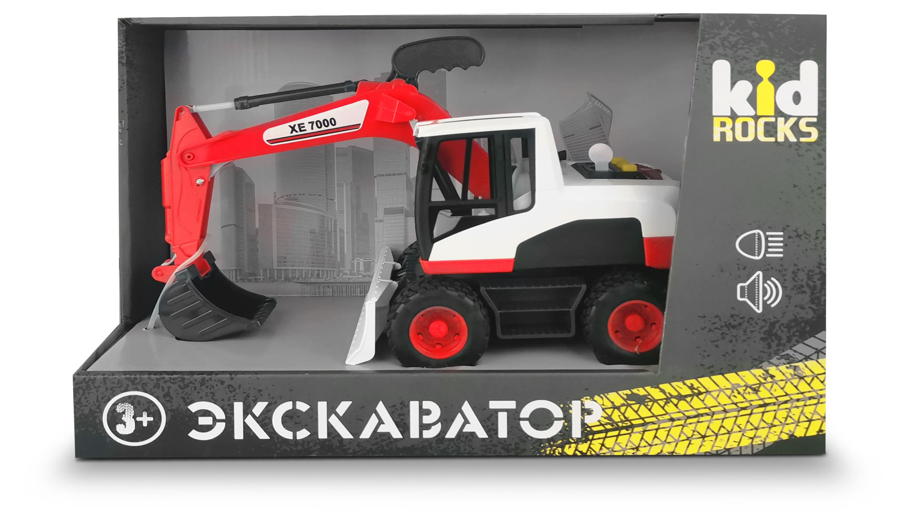 

Игрушка Kid Rocks Экскаватор, 1:12