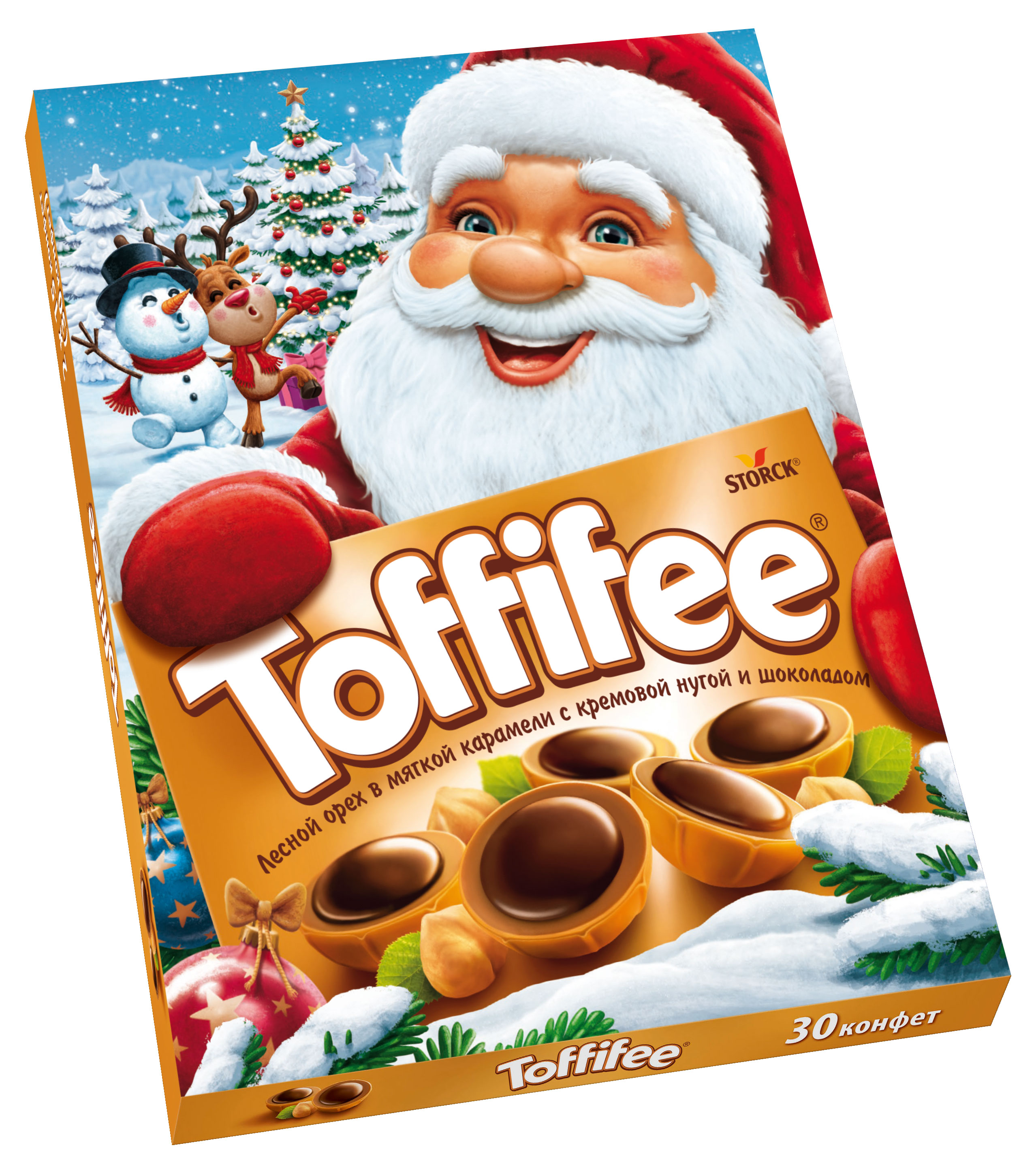 

Конфеты Toffifee Санта Белки, 250 г