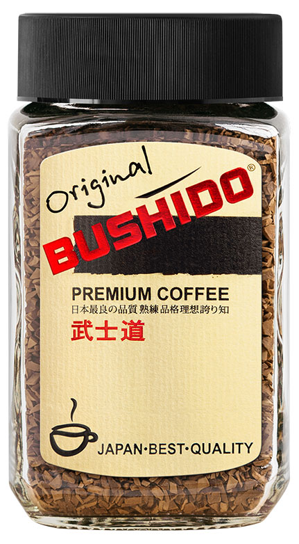 

Кофе растворимый BUSHIDO Original сублимированный, 100 г