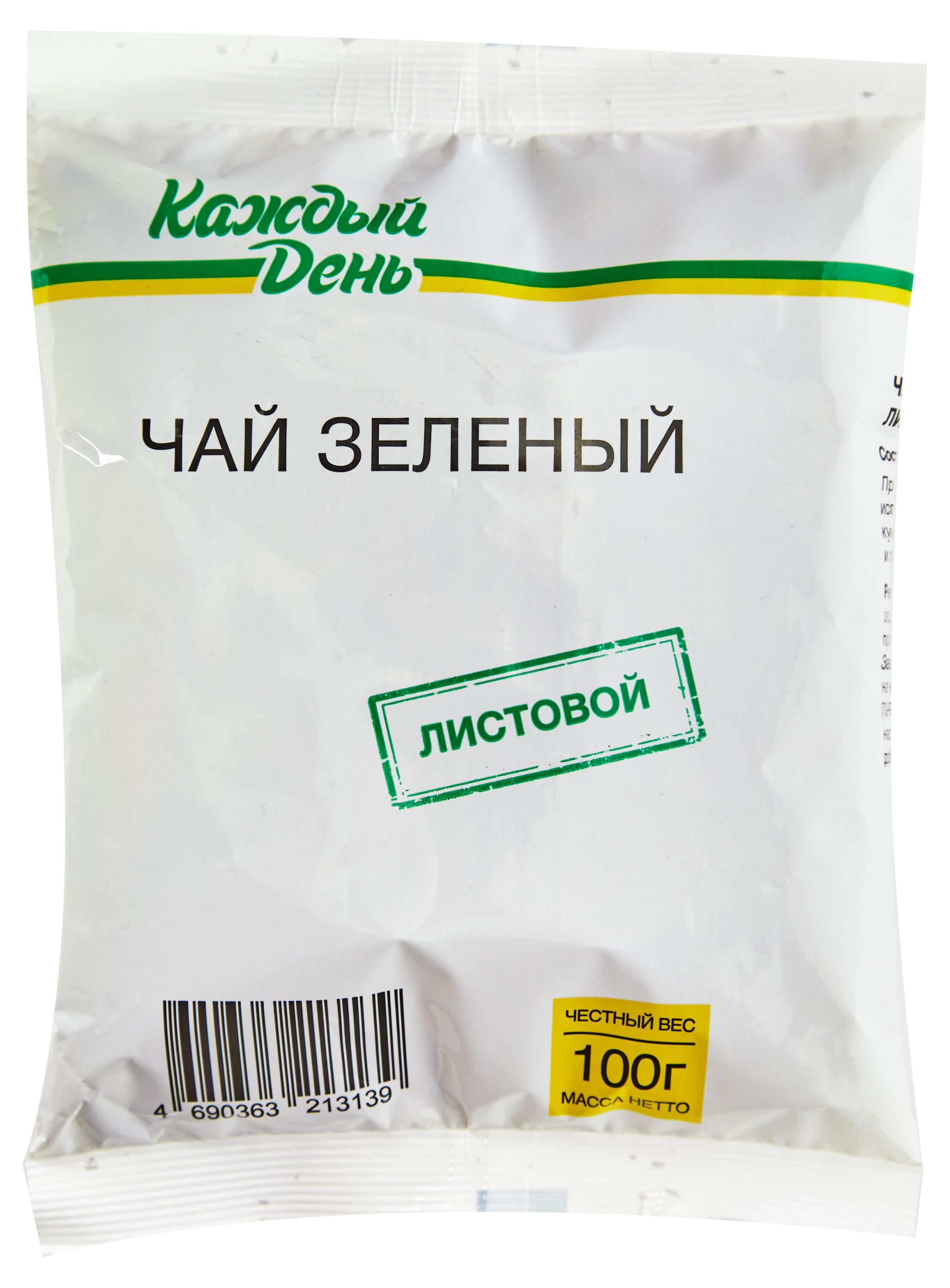 

Чай зеленый Каждый День, 100 г