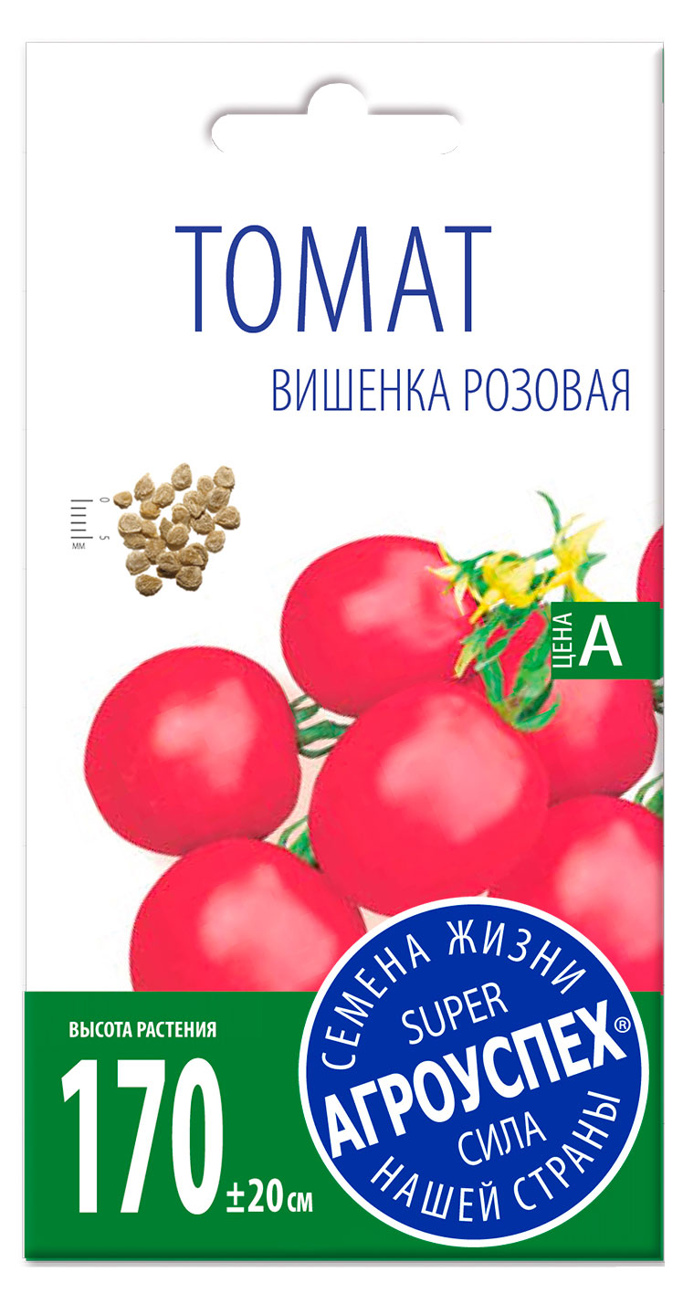 

Семена Агроуспех Томат черри Вишенка розовая