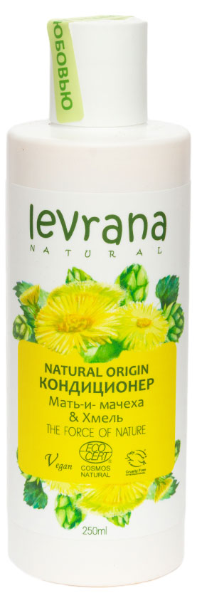 

Кондиционер для волос Levrana Мать-и-мачеха и Хмель, 250 мл