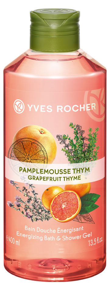 

Гель для душа и ванны Yves Rocher Грейпфрут & тимьян, 400 мл