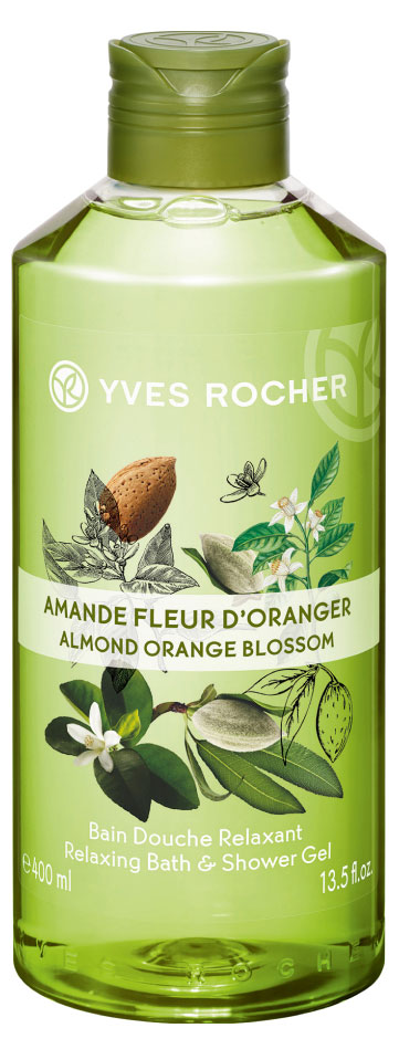 

Гель для душа и ванны Yves Rocher Миндаль & флердоранж, 400 мл