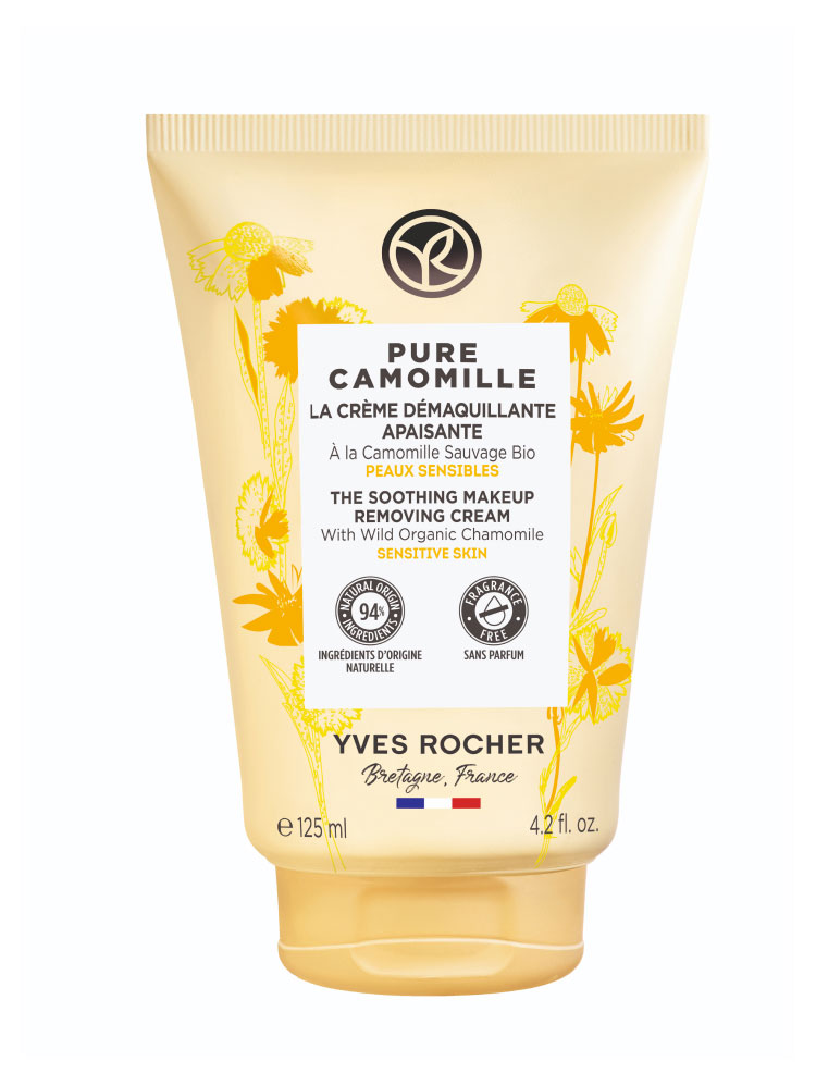 

Крем для снятия макияжа Yves Rocher успокаивающий с ромашкой био, 125 мл