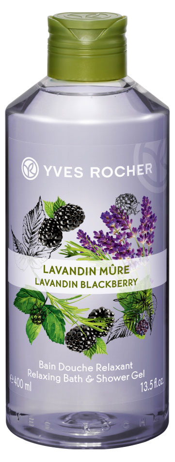 

Гель для душа и ванны Yves Rocher Лаванда & ежевика, 400 мл