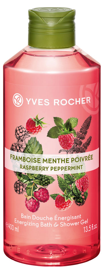 

Гель для душа и ванны Yves Rocher Малина & мята, 400 мл
