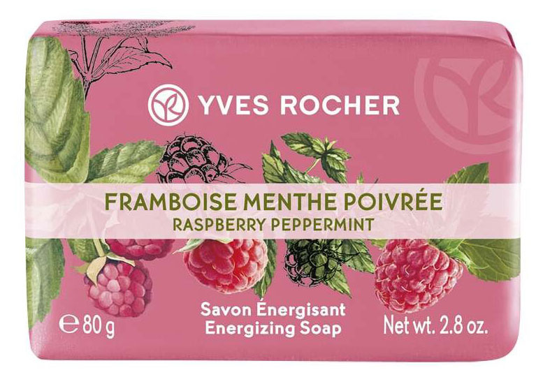 

Мыло туалетное Yves Rocher малина и мята, 80 г