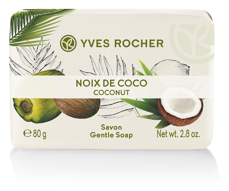 

Мыло туалетное Yves Rocher кокосовый орех, 80 г