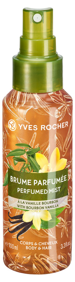 

Спрей для тела и волос Yves Rocher Бурбонская ваниль парфюмированный, 100 мл