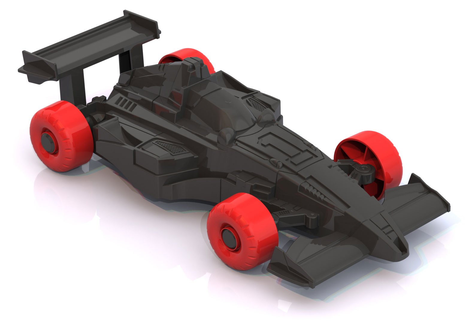 

Машинка НОРДПЛАСТ Гоночный болид БлэкСтайл