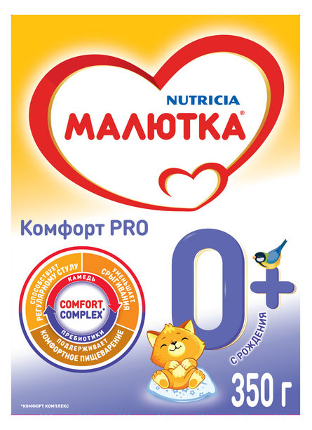 

Смесь сухая молочная Малютка Комфорт БЗМЖ, 350 г