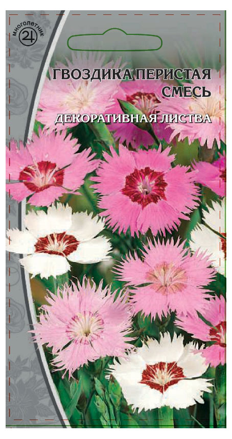 

Семена Ваше хозяйство Гвоздика Смесь перистая, 0,5 г