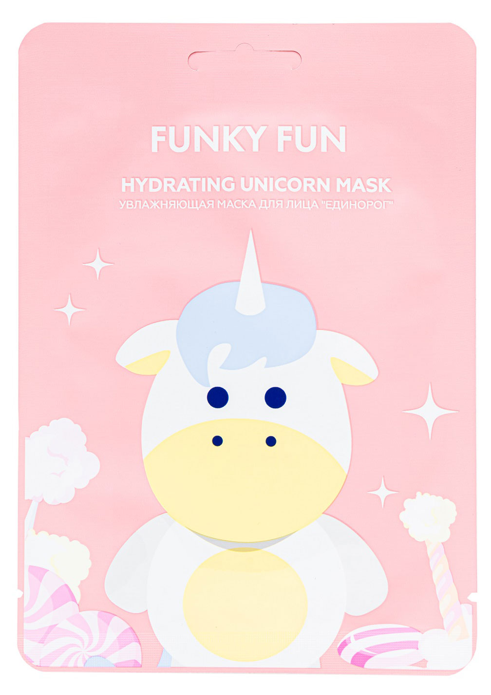 

Маска для лица Funky Fun Единорог увлажняющая, 28 г