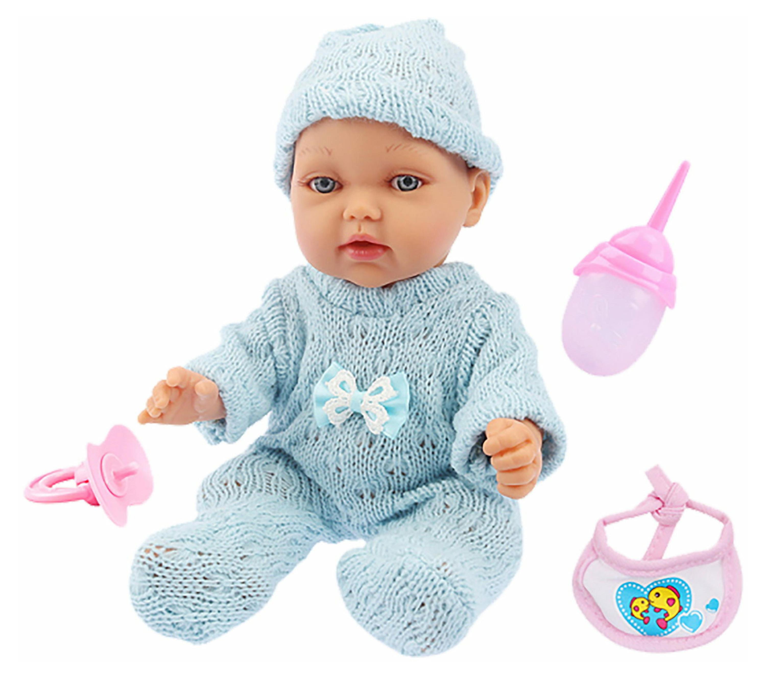 

Пупс функциональный 1TOY в комбинезоне, 28 см