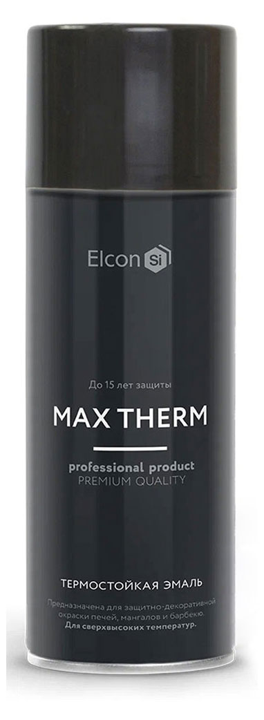 

Эмаль термостойкая Elcon, 520 мл