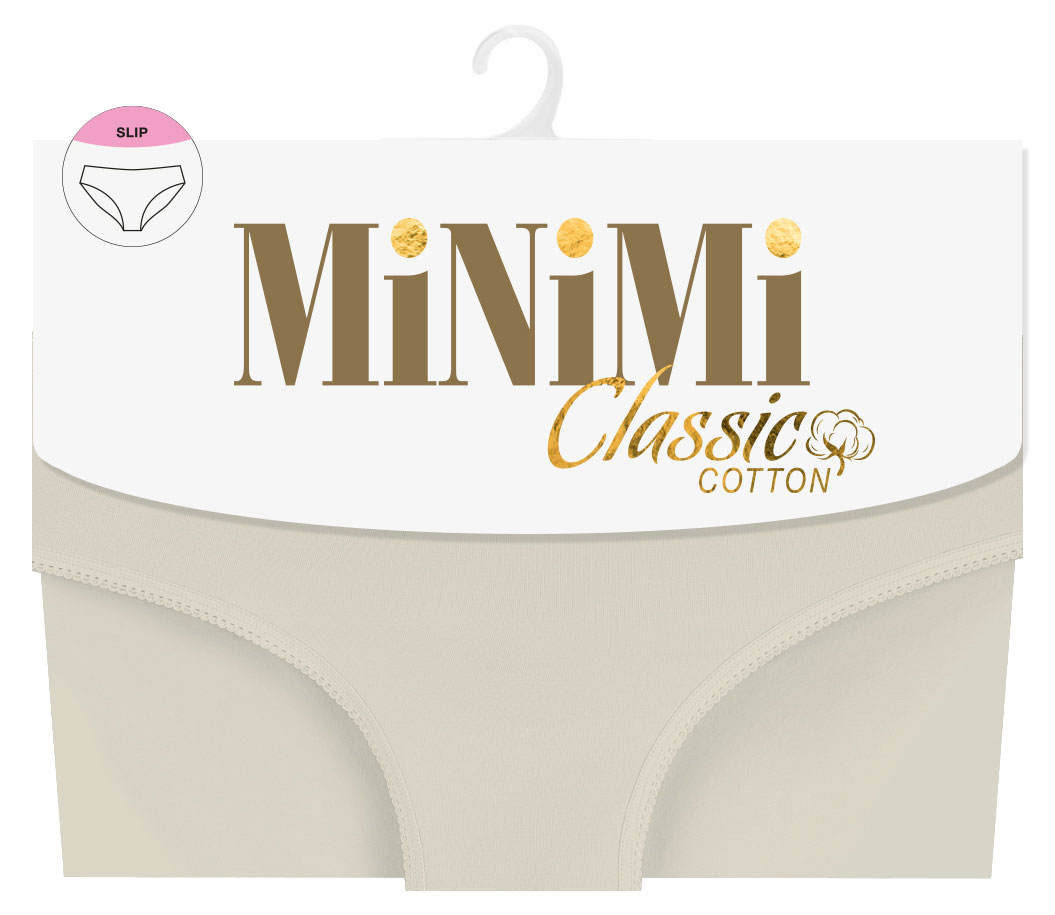 

Трусы женские MINIMI Slip Avorio, р 52/2XL
