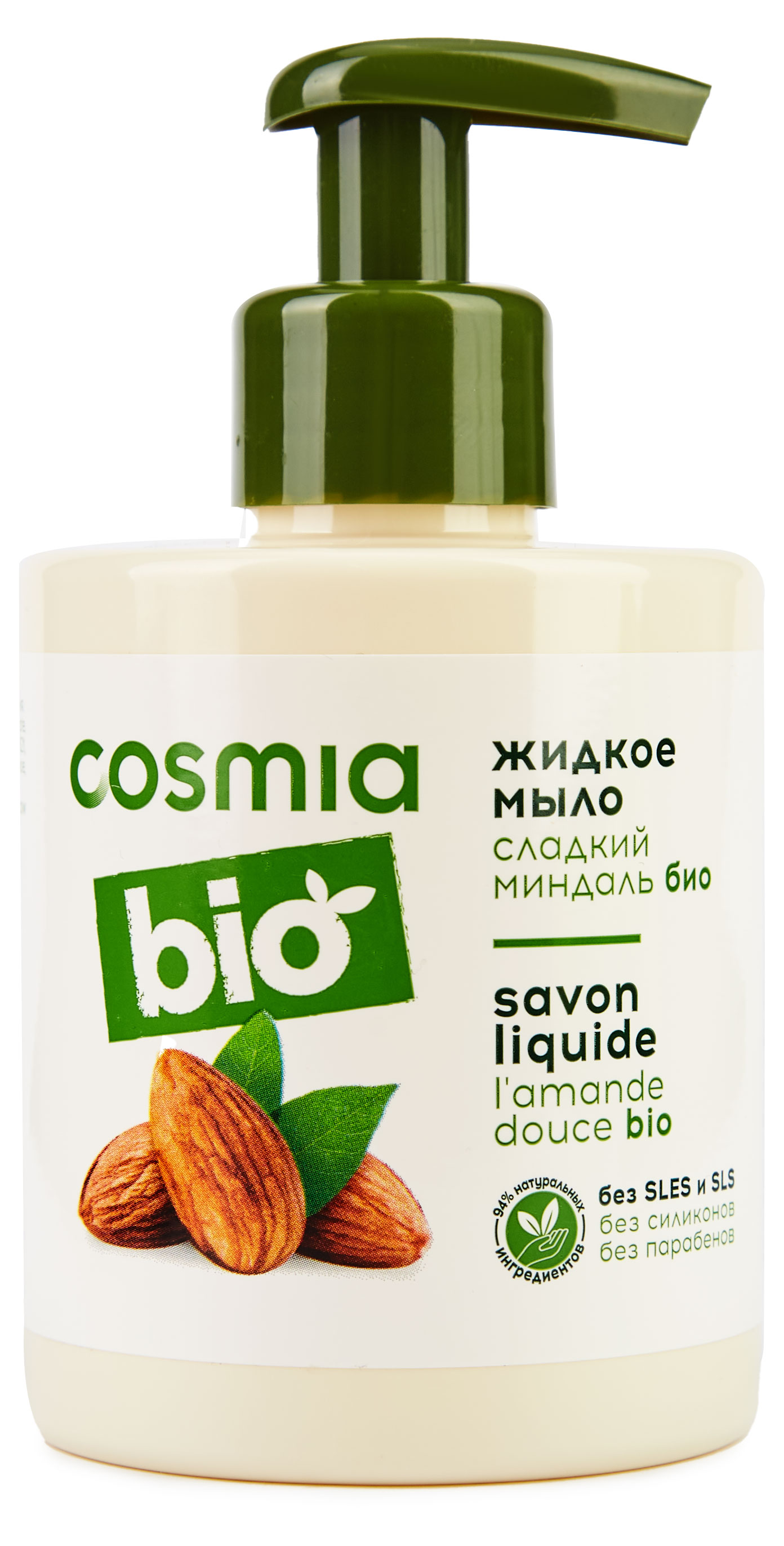 

Жидкое мыло Cosmia Cладкий миндаль, 250 мл