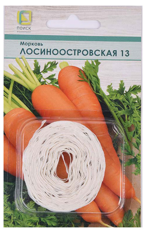 

Семена Поиск Морковь Лосиноостровская 13, 8 м