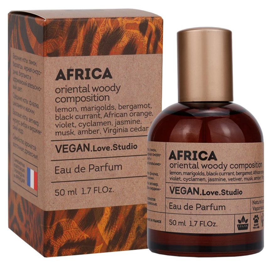 

Парфюмерная вода Vinci Vegan Love Studio Africa, 50 мл