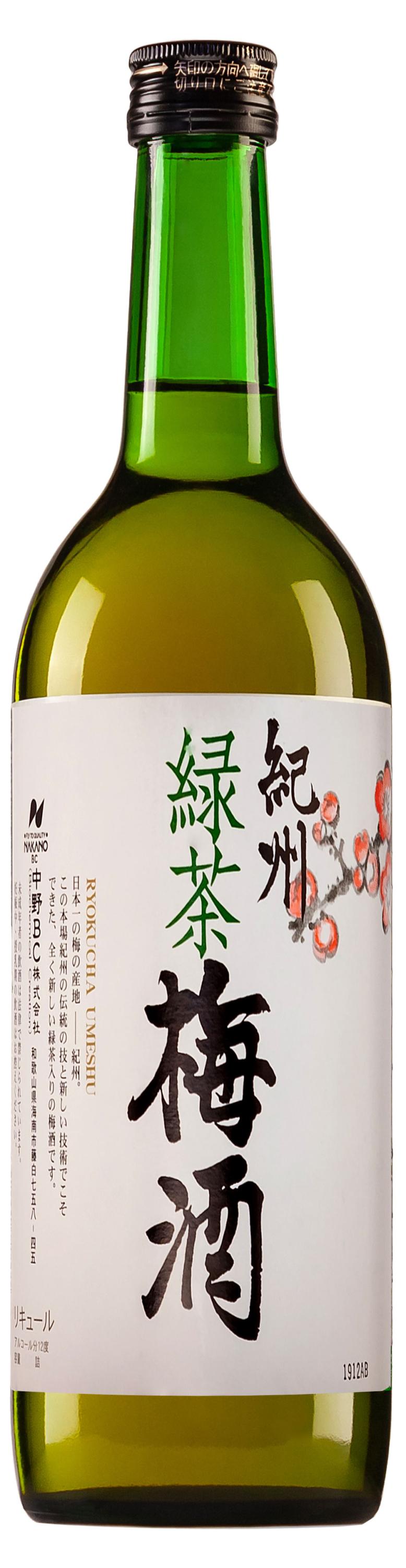 

Плодовая алкогольная продукция Kishu Green tea umeshu Япония, 0,72 л