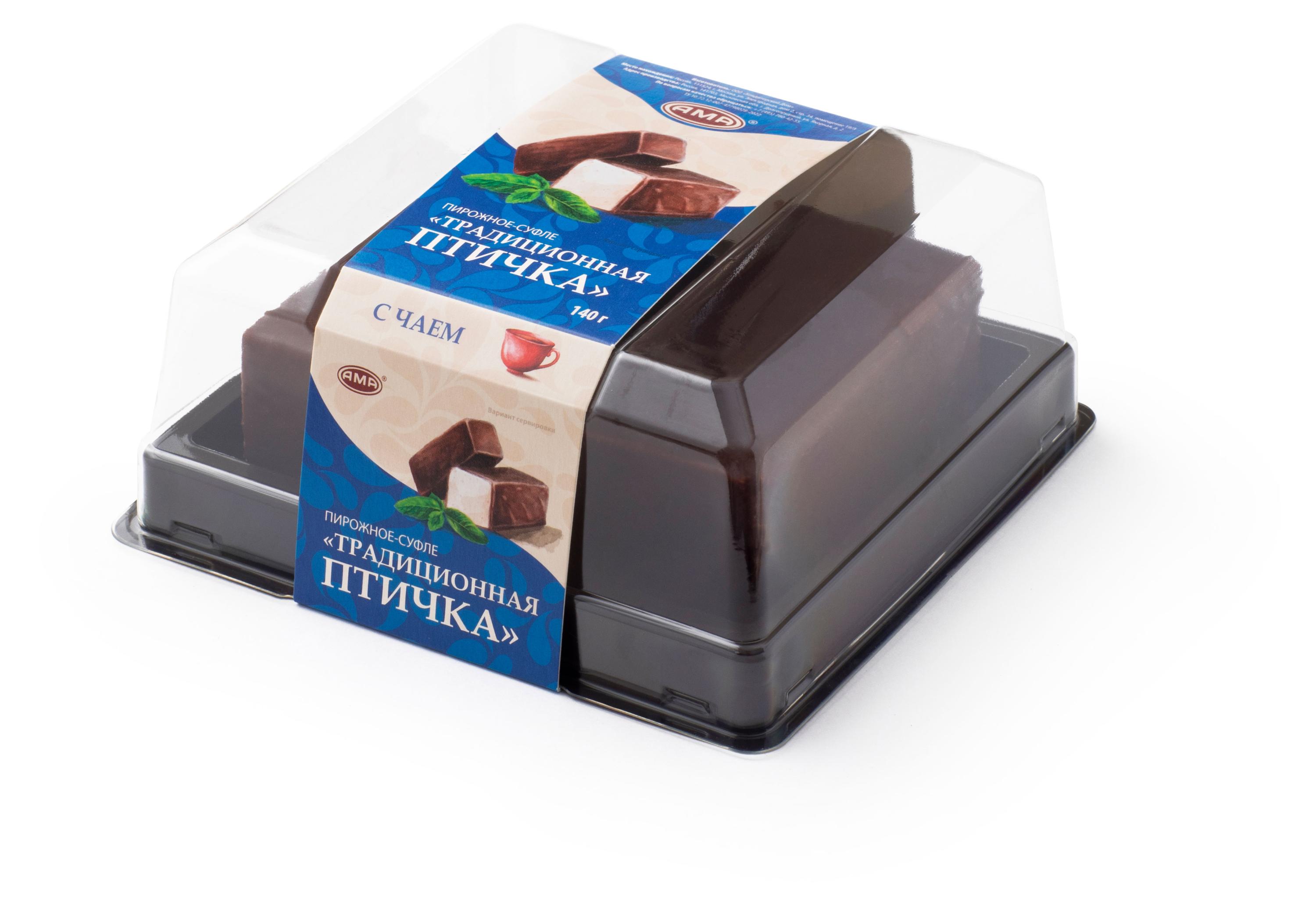 

Пирожное АМА Традиционная птичка, 140 г