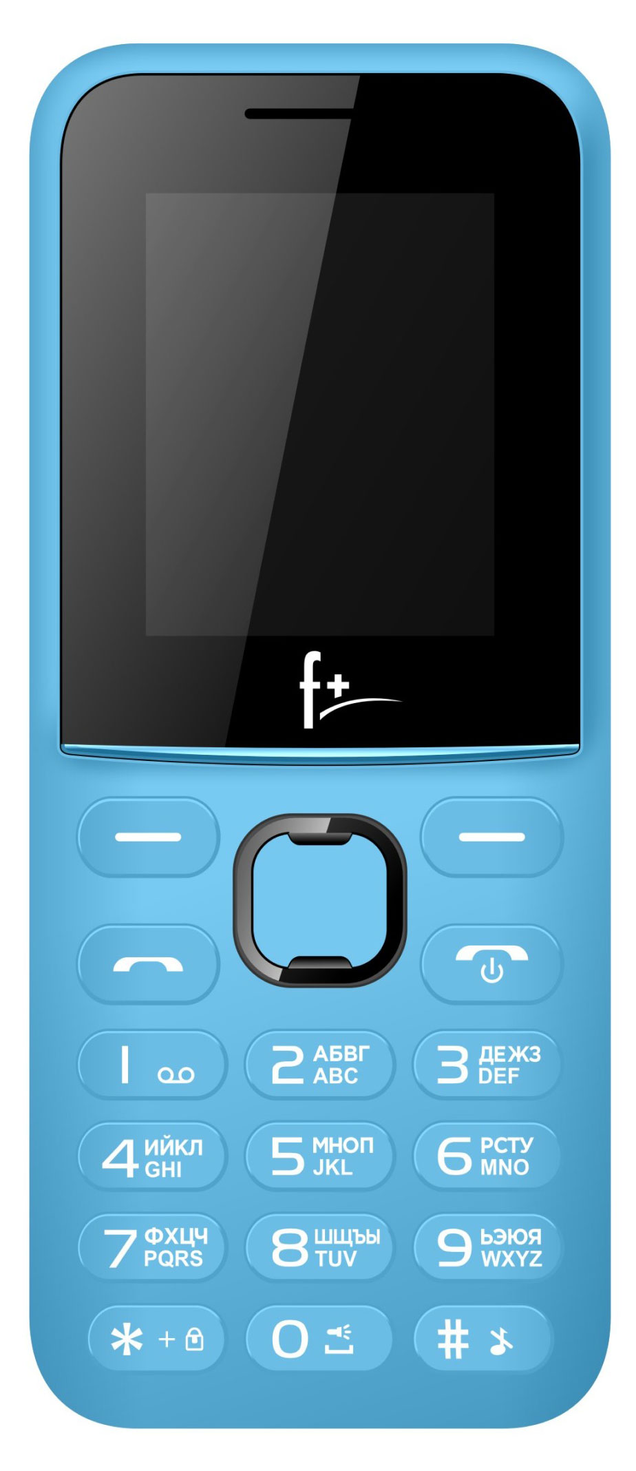 

Мобильный телефон F+ F170L голубой