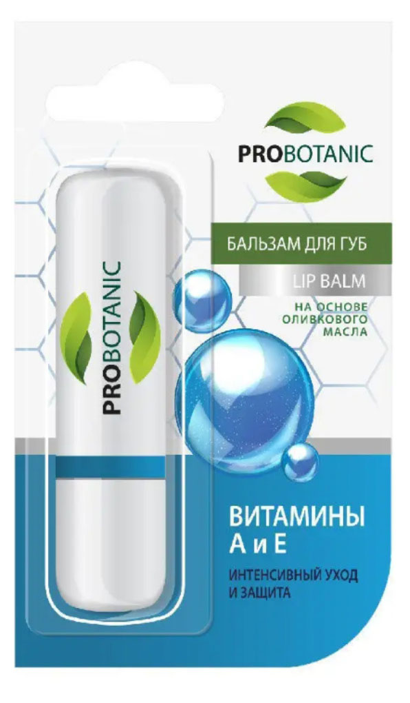 

Бальзам для губ Probotanic Витамины А и Е, 4 г
