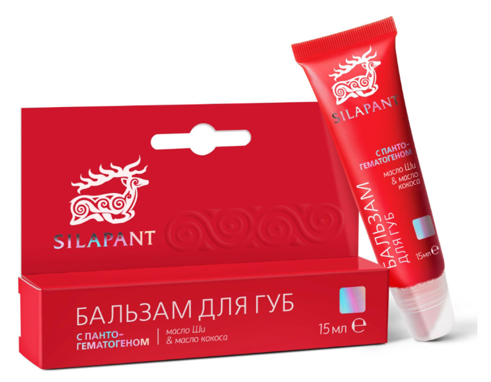 

Бальзам для губ Silapant с пантогематогеном, 15 мл