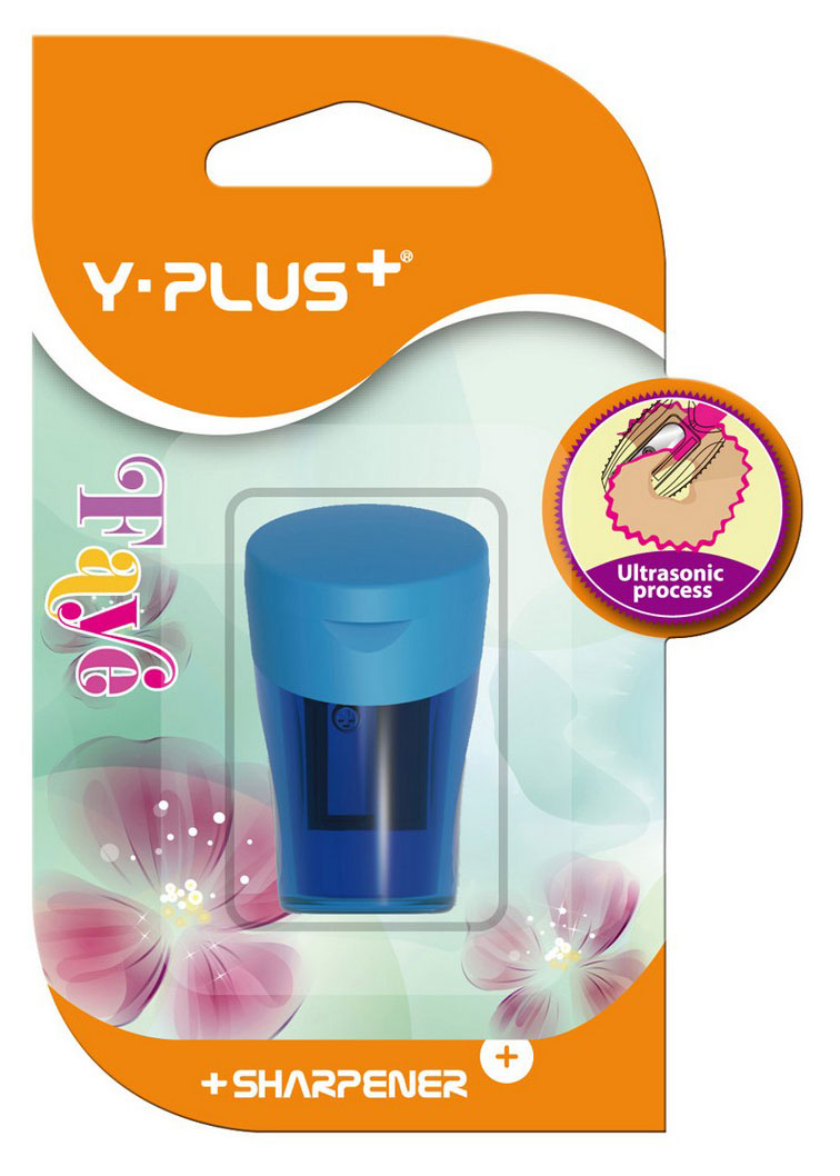

Точилка пластиковая Y-Plus 1 отверстие с контейнером, 1 шт