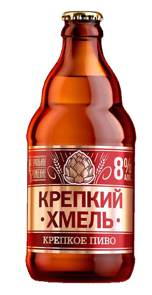 

Пиво Крепкий Хмель светлое фильтрованное, 450 мл