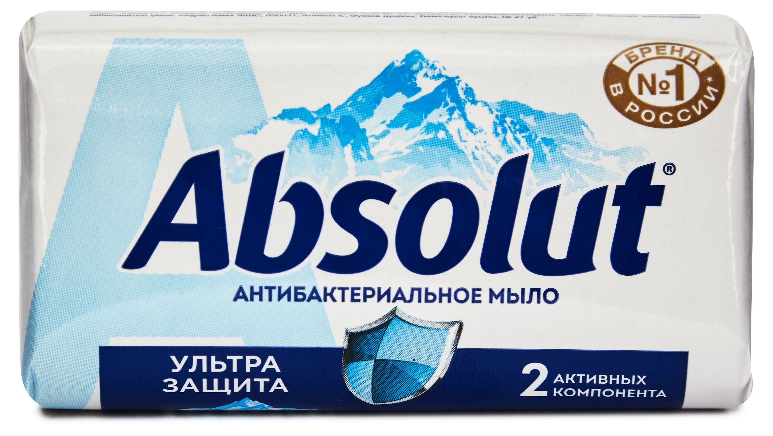 

Мыло туалетное Absolut Ультразащита классик антибактериальное, 90 г