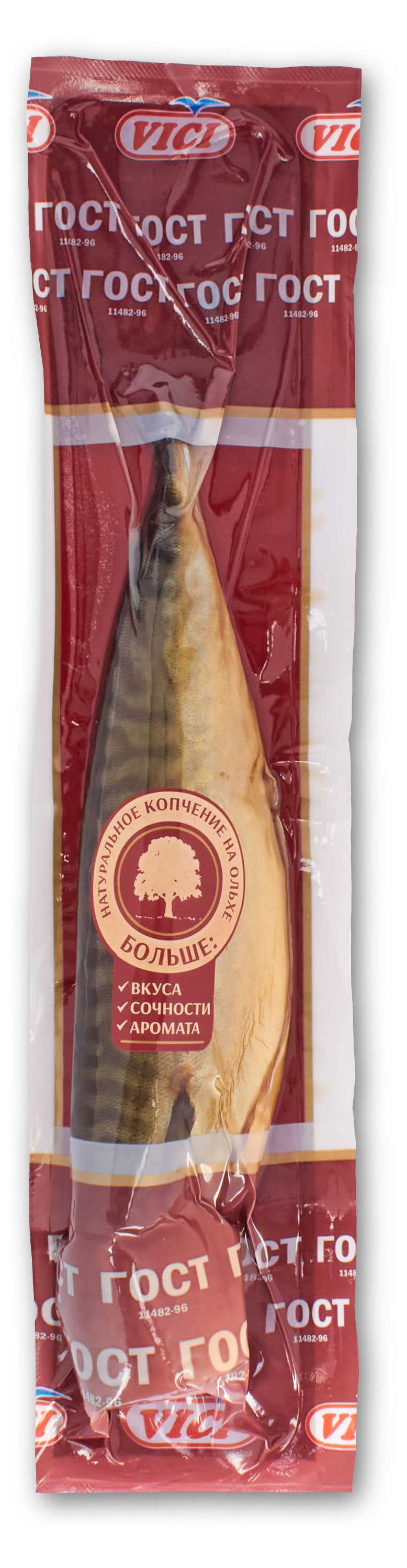 

Скумбрия VICI холодного копчения крупная, 300 г