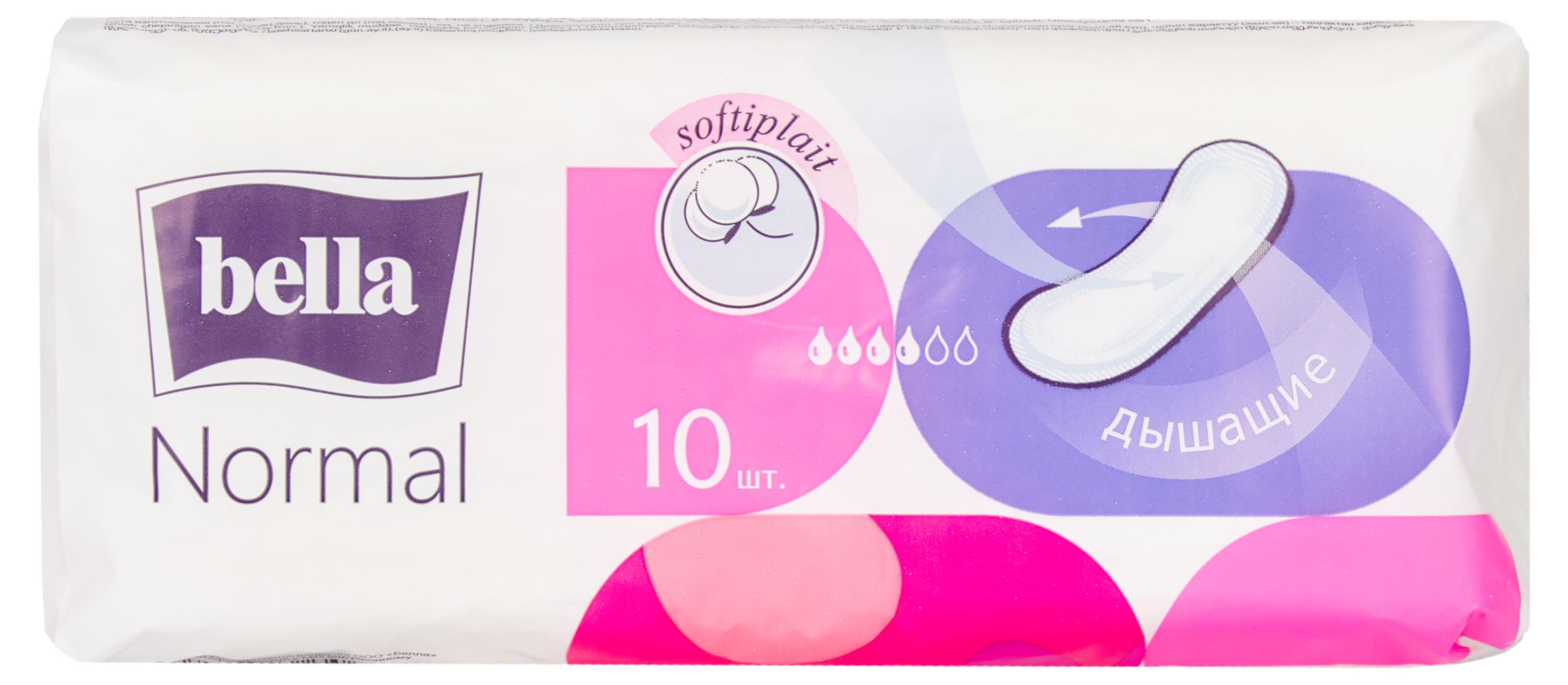 

Прокладки гигиенические Bella Normal Nova Softiplait Air, 10 шт