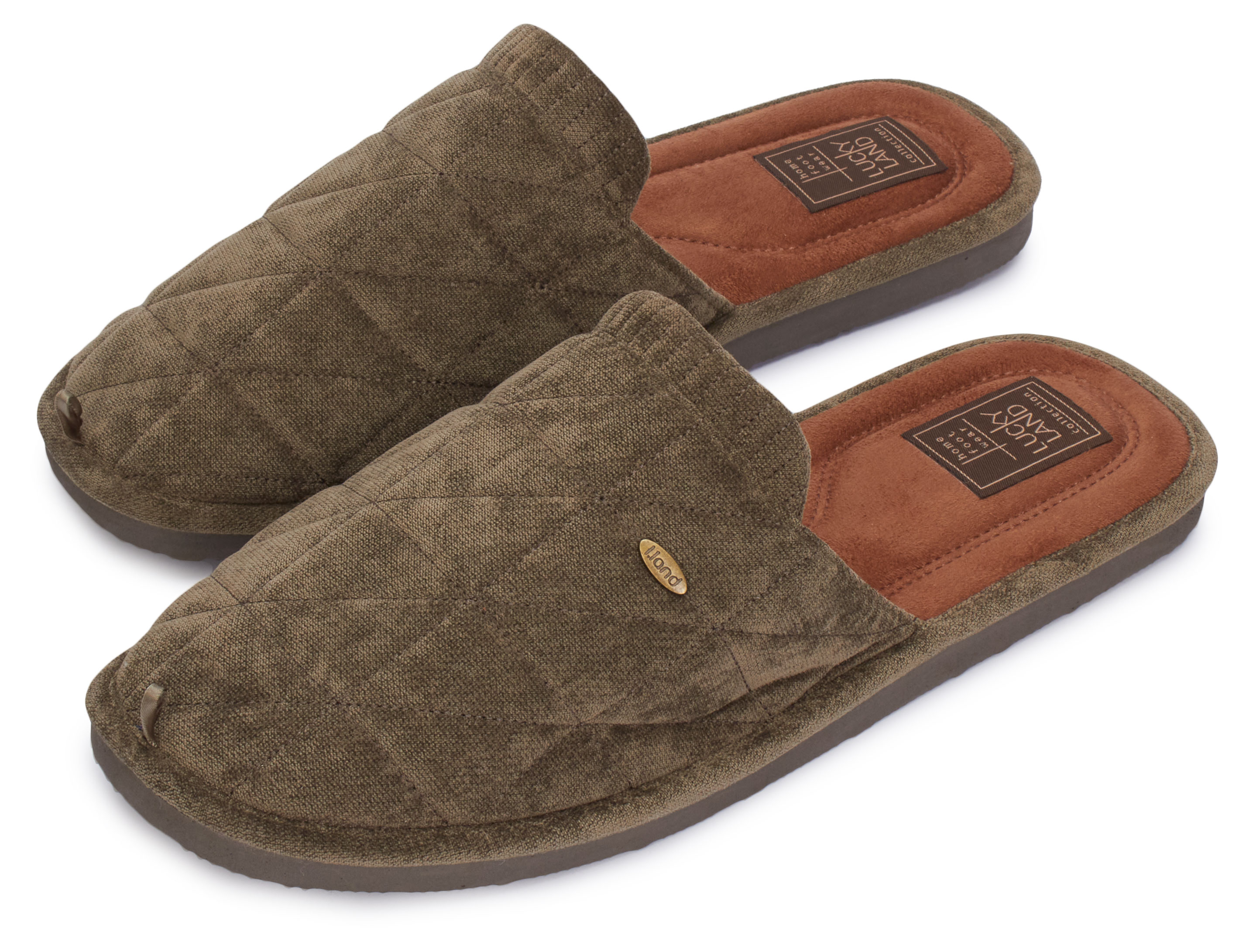 

Тапочки мужские Lucky Land 3156M-CH-С, р.45