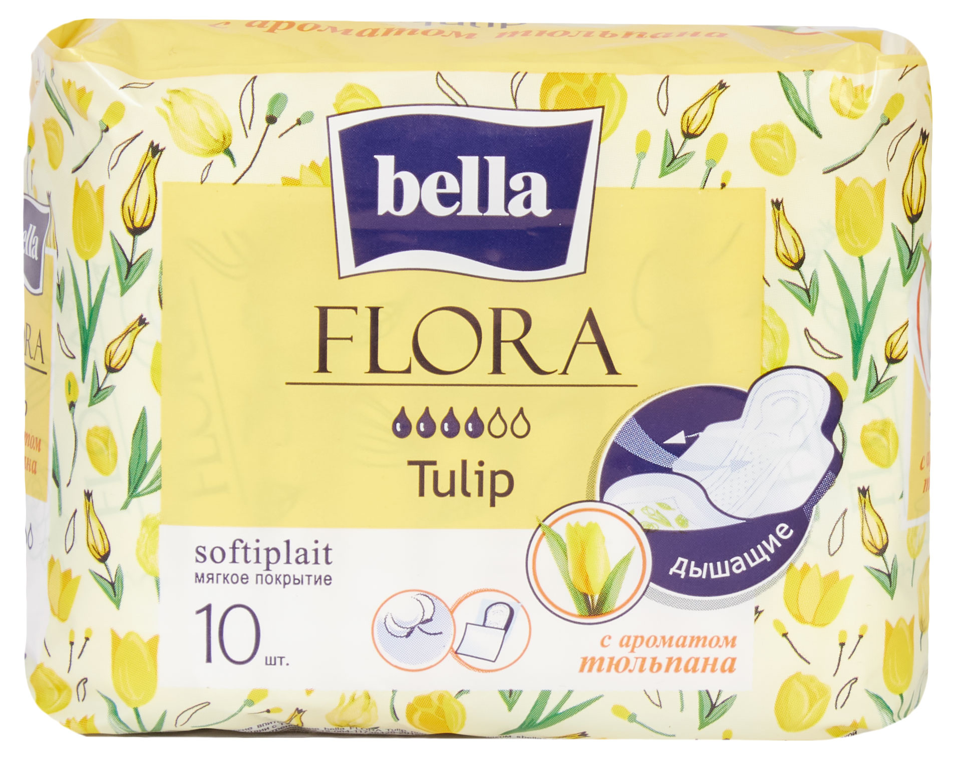 

Прокладки гигиенические Bella Flora, 10 шт