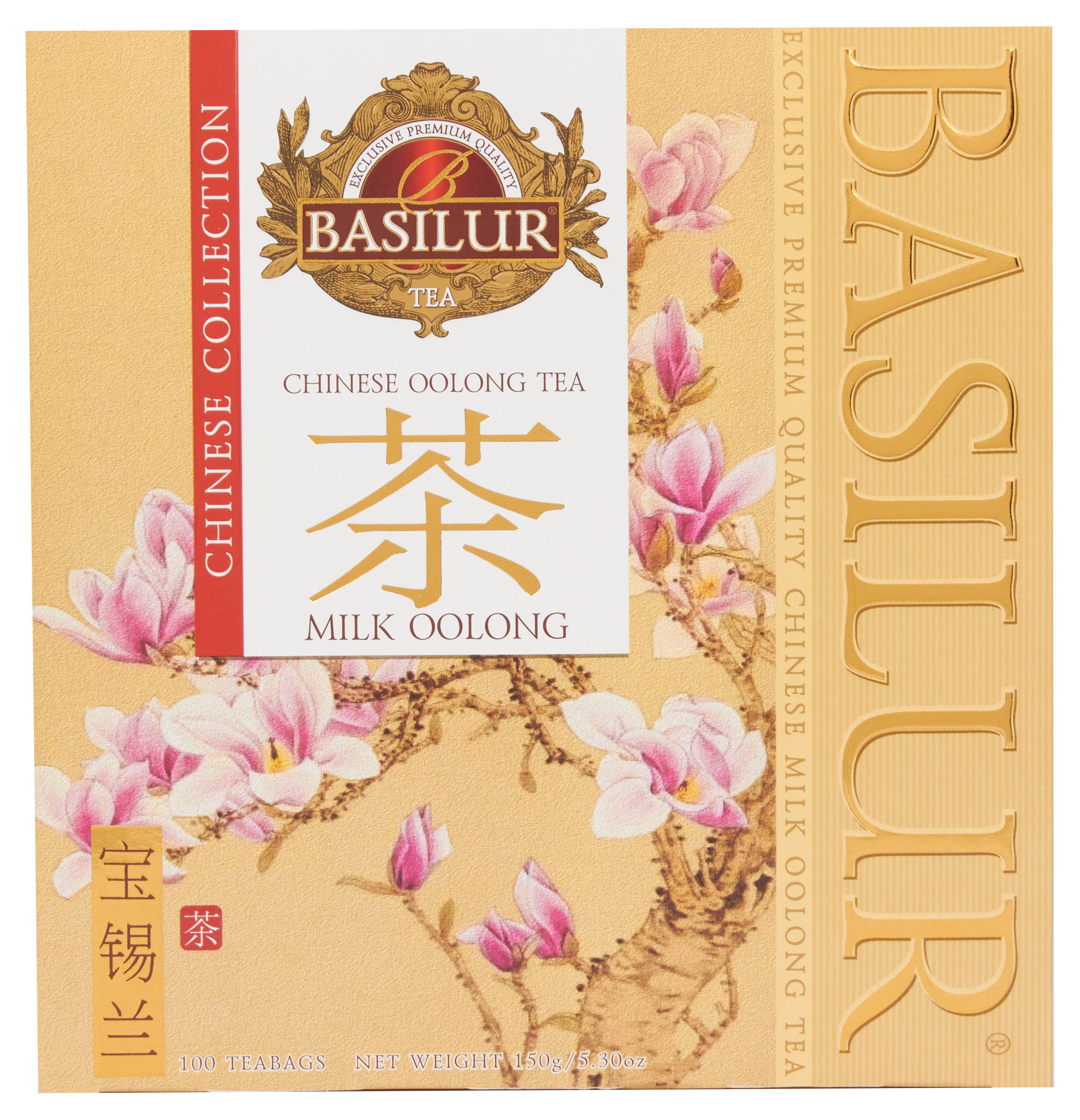

Чай зеленый Basilur Китайский Молочный Улун в пакетиках, 1,5 г х 100 шт, 150 г
