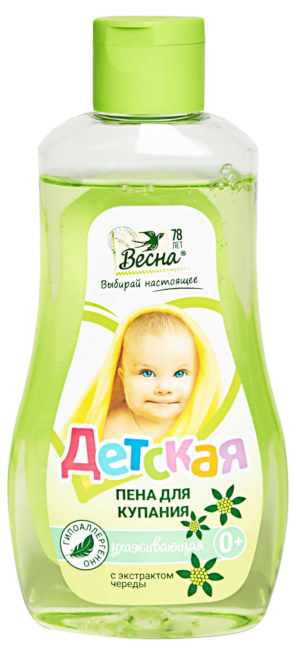 

Пена для купания Весна с экстрактом череды, 280 г