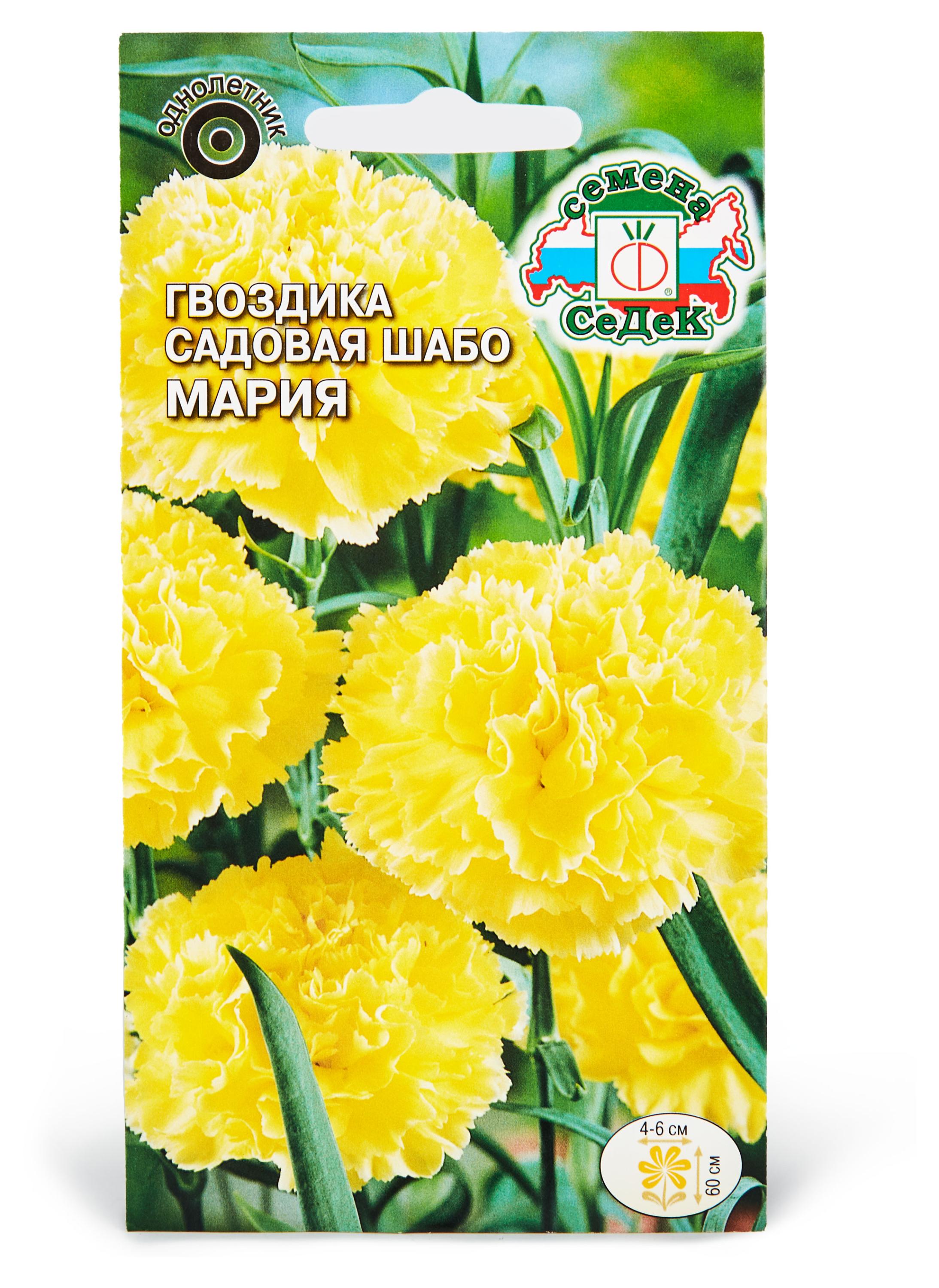 

Семена СеДеК Гвоздика садовая Шабо Мария