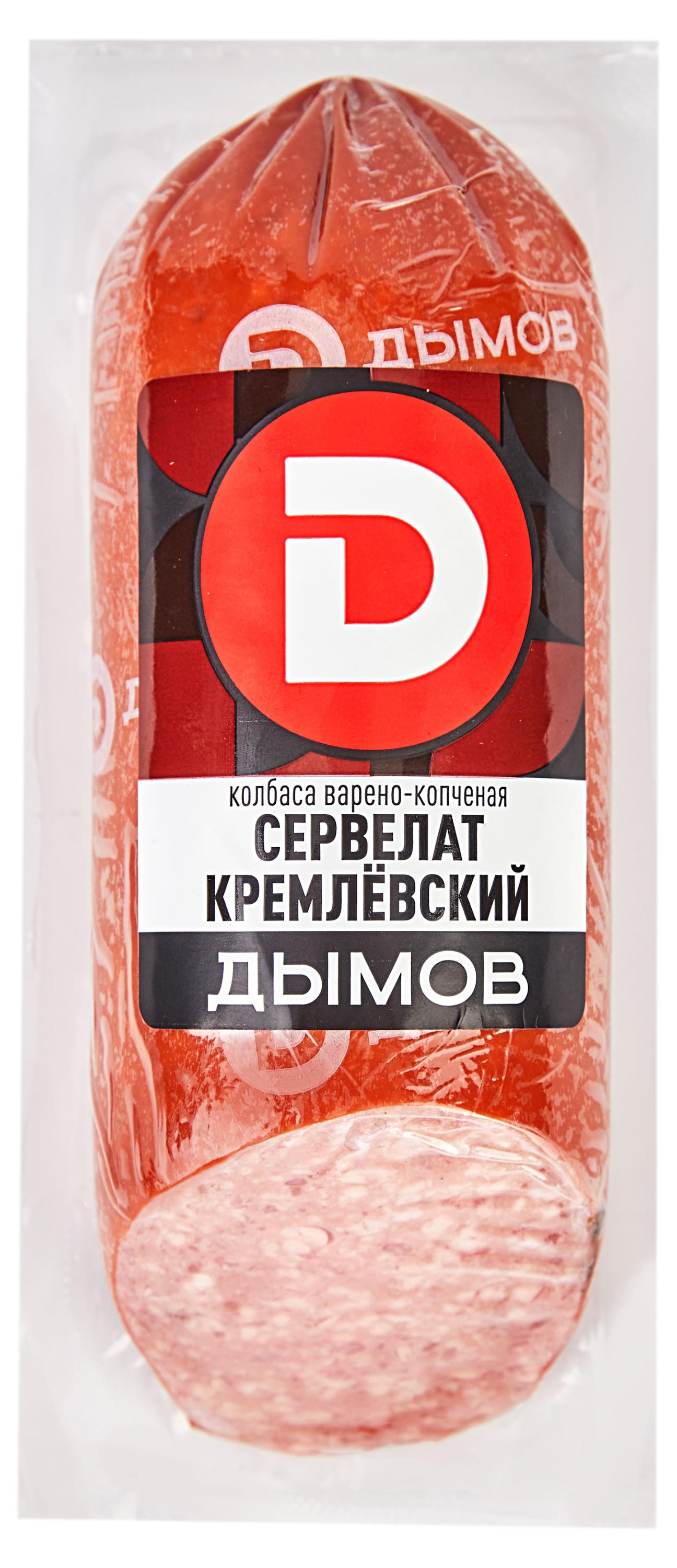 Изображение товара Сервелат «ДЫМОВ» Кремлевский варено-копченый, 330 г