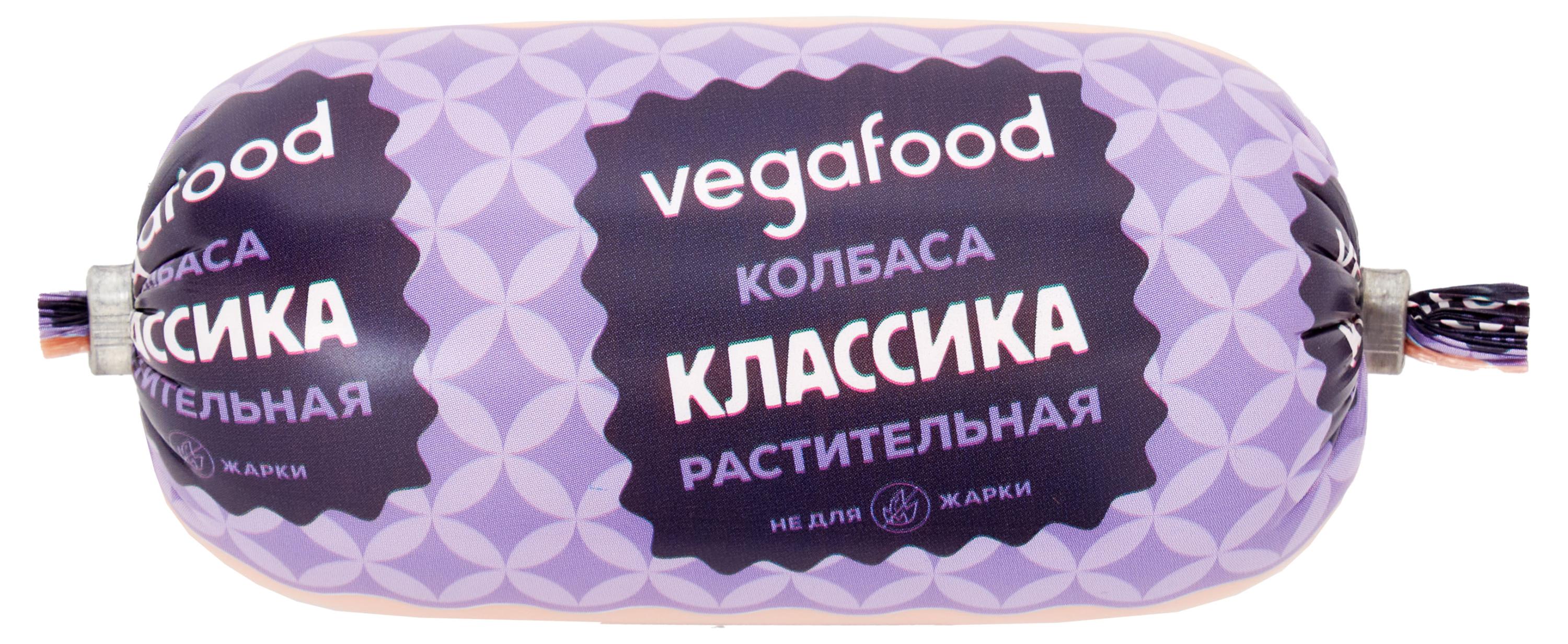

Колбаса растительная Vegafood Vegan Классика, 300 г