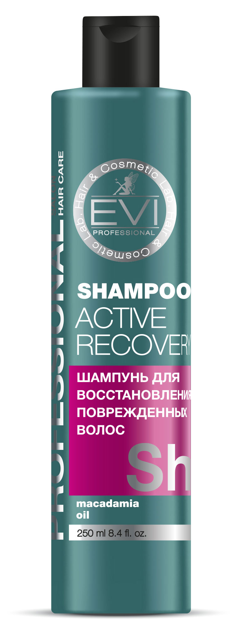 

Шампунь для поврежденных волос EVI professional Активное восстановление, 250 мл