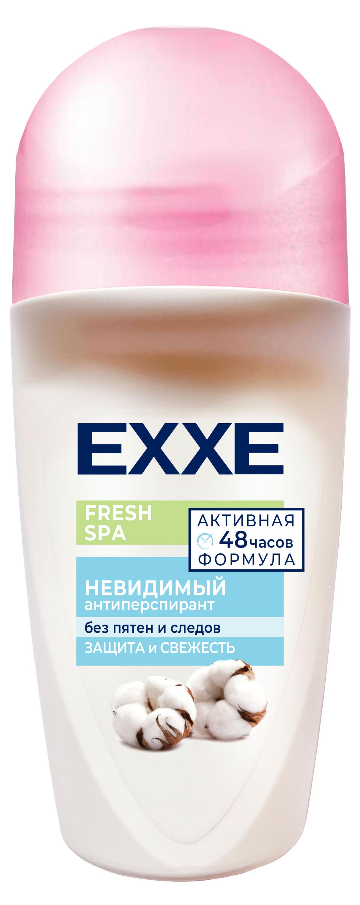

Антиперспирант женский роликовый Exxe Fresh SPA Невидимый, 50 мл