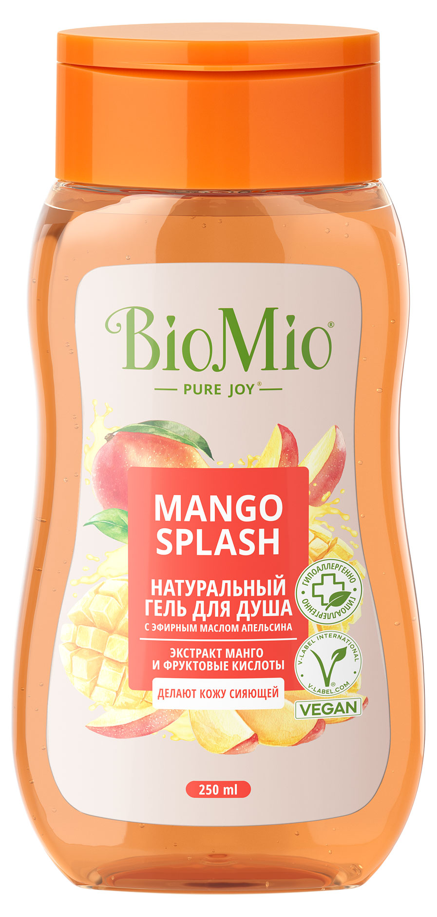 

Гель для душа BioMio с экстрактом манго, 250 мл