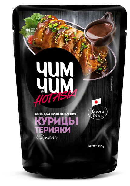 

Соус терияки Чим-Чим Hot Asia для курицы, 150 г