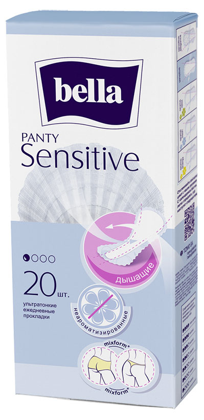 

Прокладки ежедневные Bella Panty sensitive, 20 шт