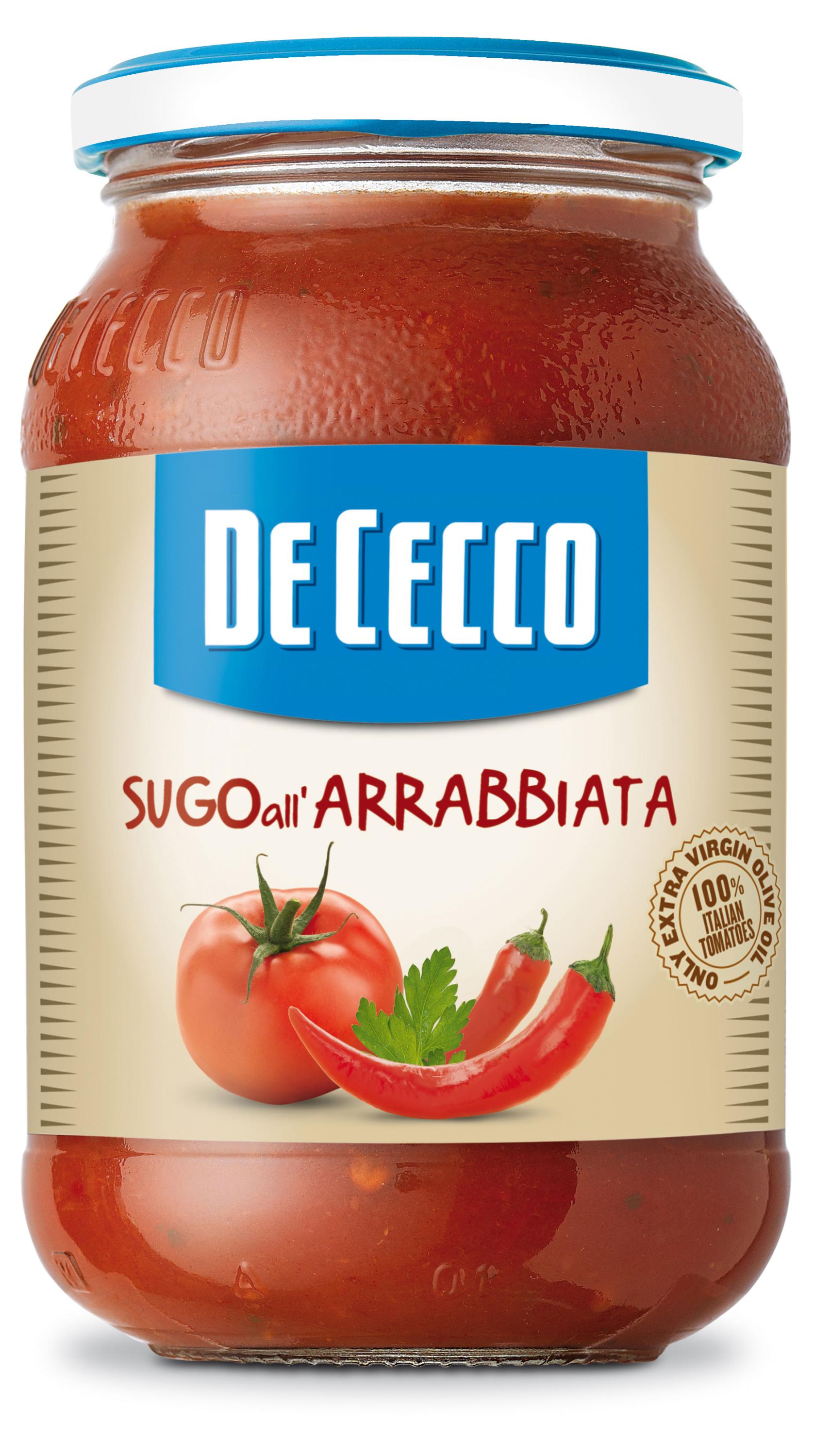 

Соус для пасты De Cecco Аррабьята, 400 г