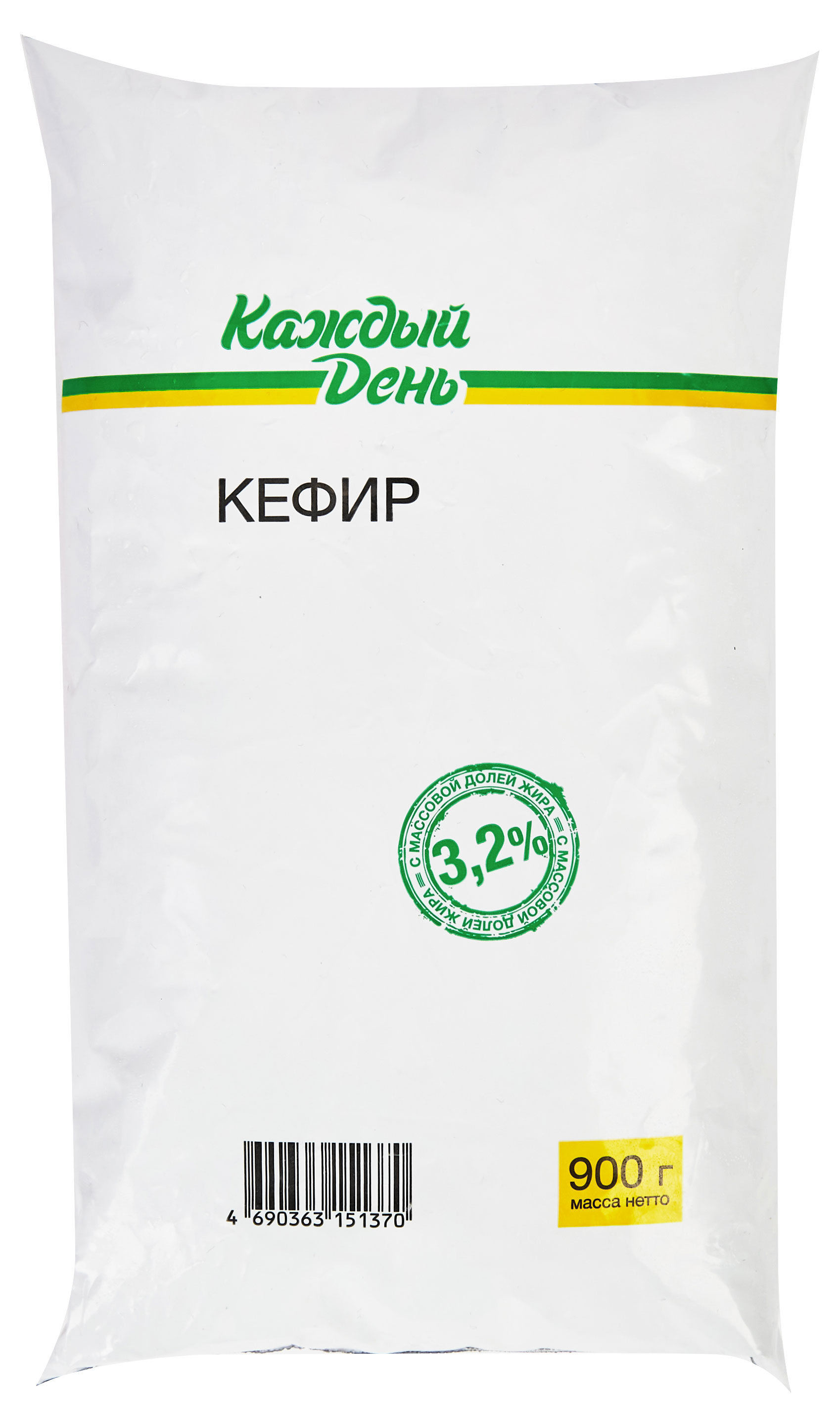 

Кефир Каждый день 3,2% БЗМЖ, 900 г